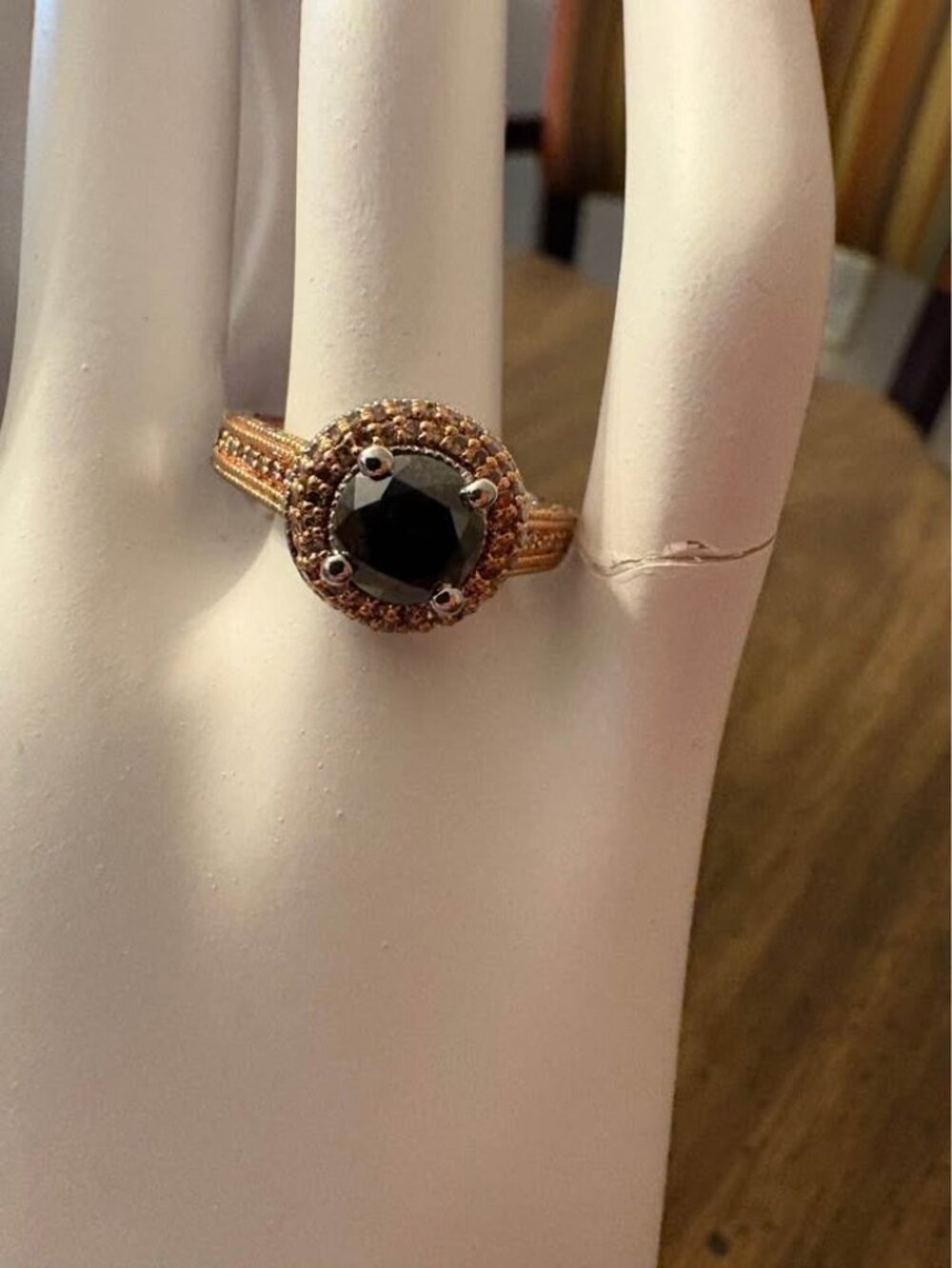 Sterling Silver 1.50 CTTW Natural Diamond Ring Size 7